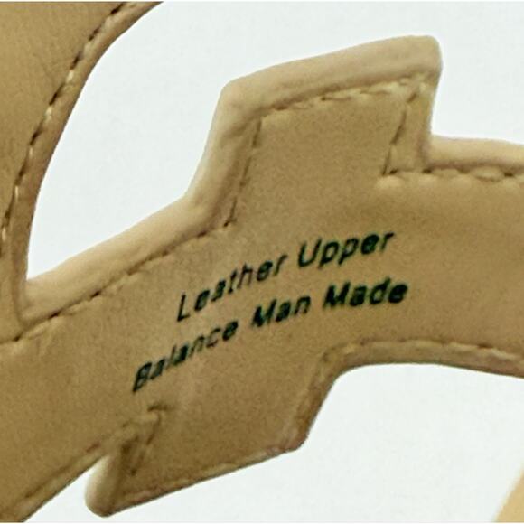 Sam Edelman Valeri Croc Embossed Leather Slide Sandals Beige Women’s Size 8M - Picture 12 of 12